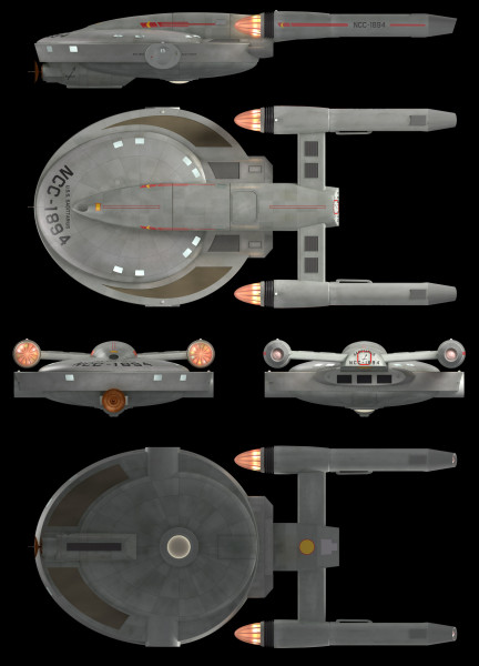 Archer-class Scout for Lightwave | The Trek BBS