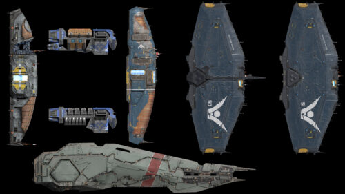 Comparing the Homeworld Motherships | – Cursios, Foiled Again!